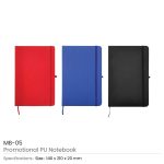 PU Leather Notebooks A5 Size - Image 3