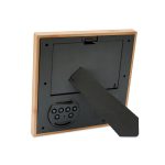 Bamboo Photo Frame with Digital Clock - Image 4