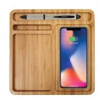 Bamboo Wireless Charger Docking Station - Image 5