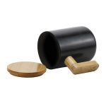 Black Ceramic Coffee Mugs - Image 4