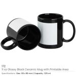 Black Ceramic Mugs - Image 3