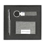 RPET Pen, Card Holder and Keychain Gift Sets - Image 2