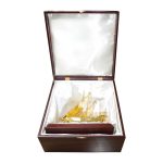 Dhow Trophy with Wooden Box - Image 3