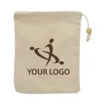 Cotton Pouch Bags with Drawstring - Image 2