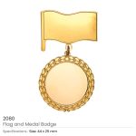 Flag and Medal Badges - Image 3