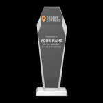 Hexagon Shaped Crystal Awards - Image 2