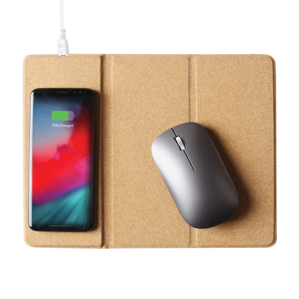 Foldable Mouse Pads with Wireless Charging