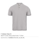 NEXTT LEVEL Recycled Polo T-Shirts - Image 10