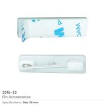 Pins with 3M Adhesive Tape - Image 5