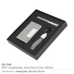 RPET Pen, Card Holder and Keychain Gift Sets - Image 3