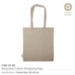Recycled Cotton Shopping Bags - Image 3