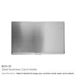 Steel Business Card Holder - Image 4