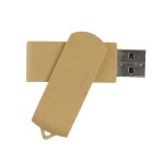 Wheat Straw Swivel USB Flash Drive - Image 4