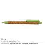 Wheat Straw and Cork Pens - Image 4