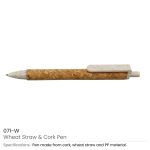Wheat Straw and Cork Pens - Image 3