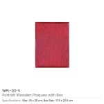 Wooden Plaques Vertical with Box - Image 7
