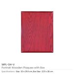 Wooden Plaques Vertical with Box - Image 6
