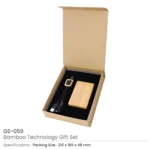 Bamboo Technology Gift Sets in Kraft Gift Box - Image 2