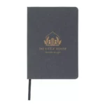 A5 recycled leather notebook