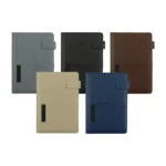 A5 PU notebook with front pocket
