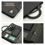Dorniel Portfolio A4, Wireless Powerbank 8000mAh & LED Logo - Image 2