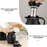 Arabic Tea & Coffee Pot with Cups Set 1000 ml – Ramdan Gifts